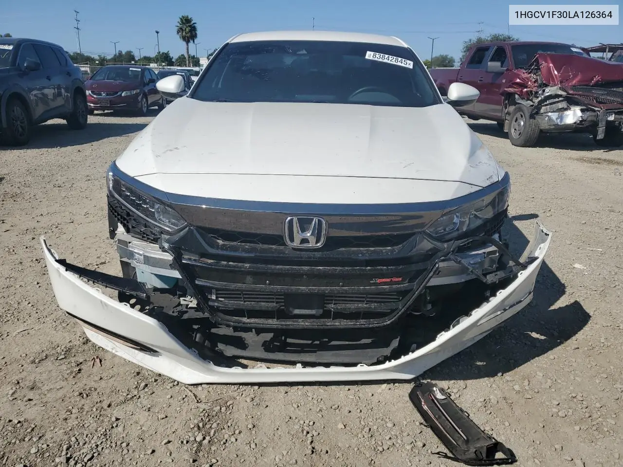 1HGCV1F30LA126364 2020 Honda Accord Sport