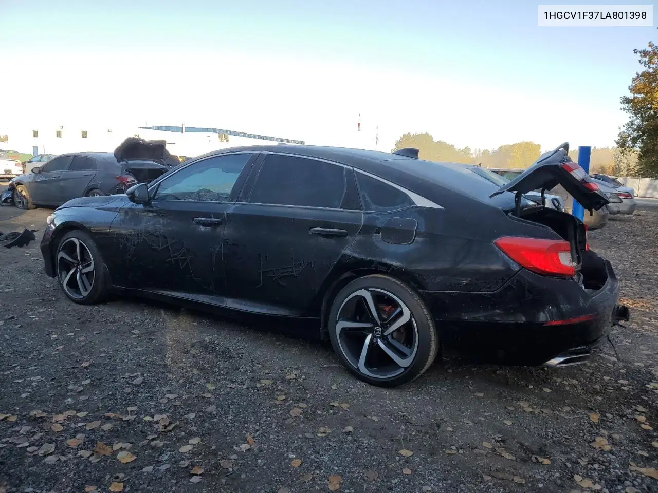 1HGCV1F37LA801398 2020 Honda Accord Sport