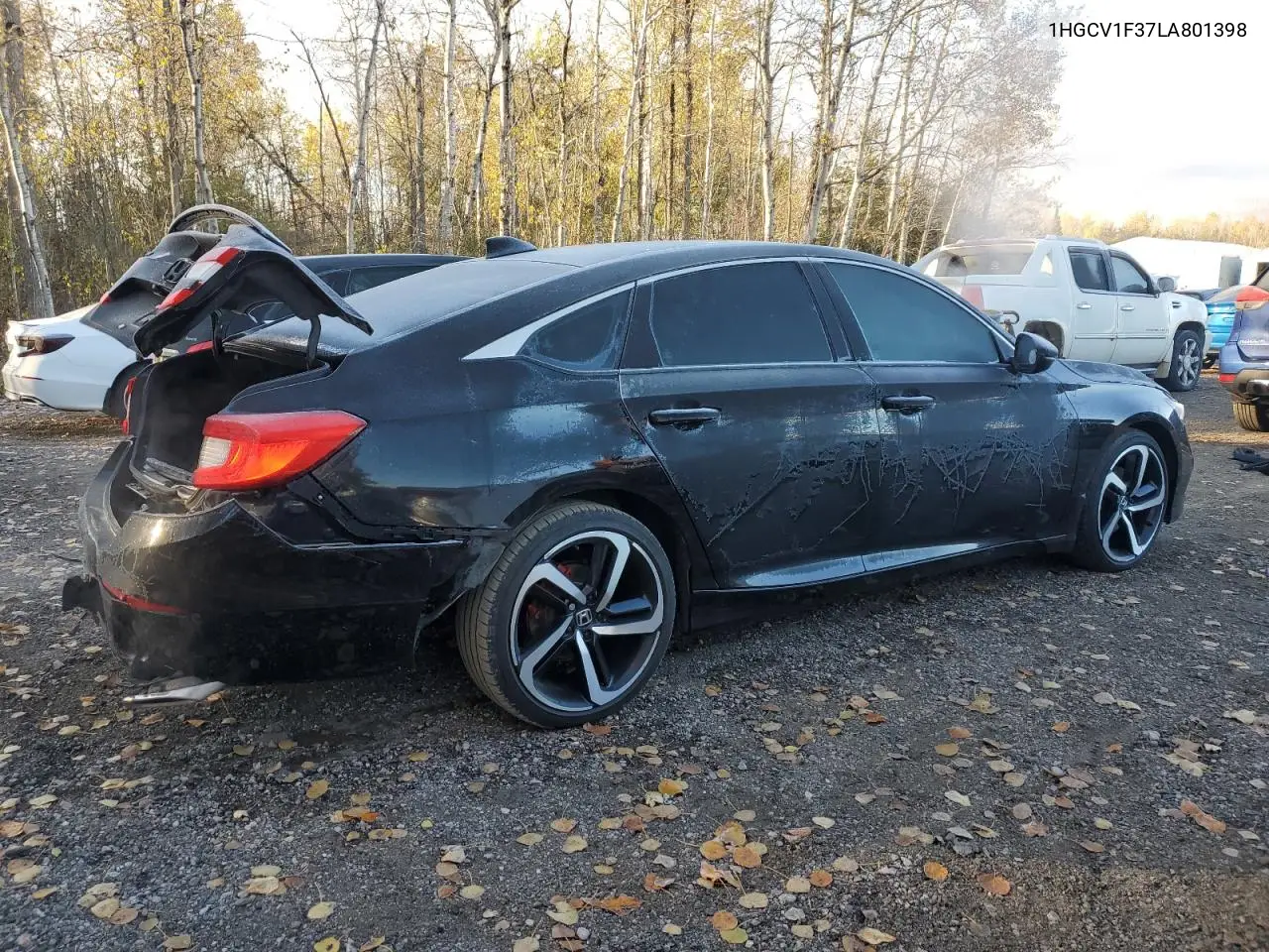 1HGCV1F37LA801398 2020 Honda Accord Sport
