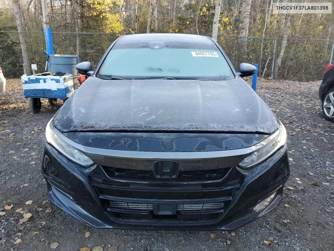 1HGCV1F37LA801398 2020 Honda Accord Sport