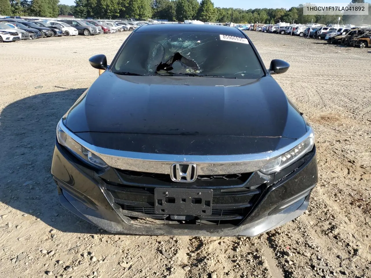 1HGCV1F17LA041892 2020 Honda Accord Lx