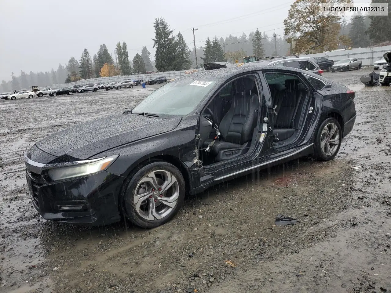 1HGCV1F58LA032315 2020 Honda Accord Exl