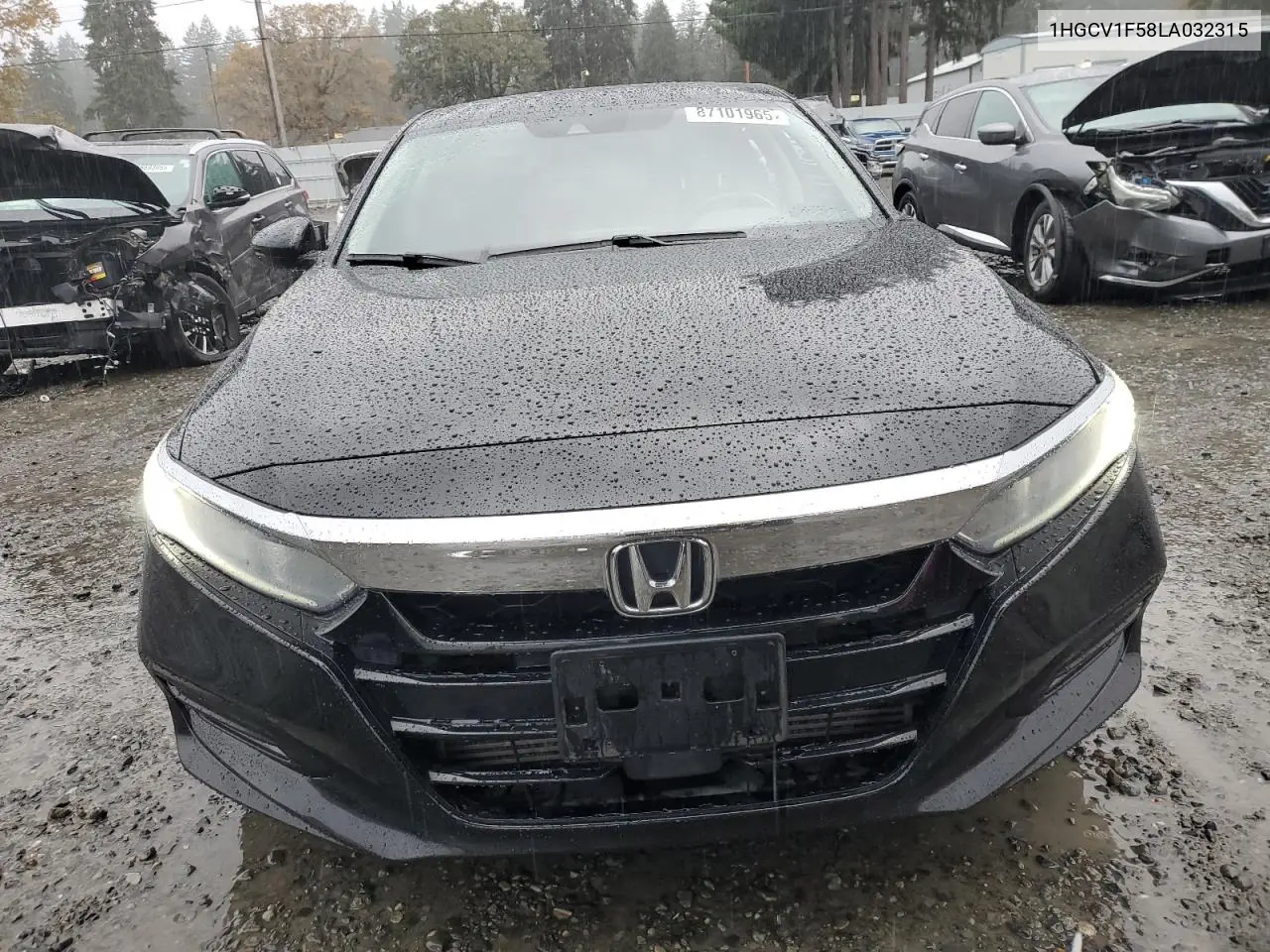 1HGCV1F58LA032315 2020 Honda Accord Exl