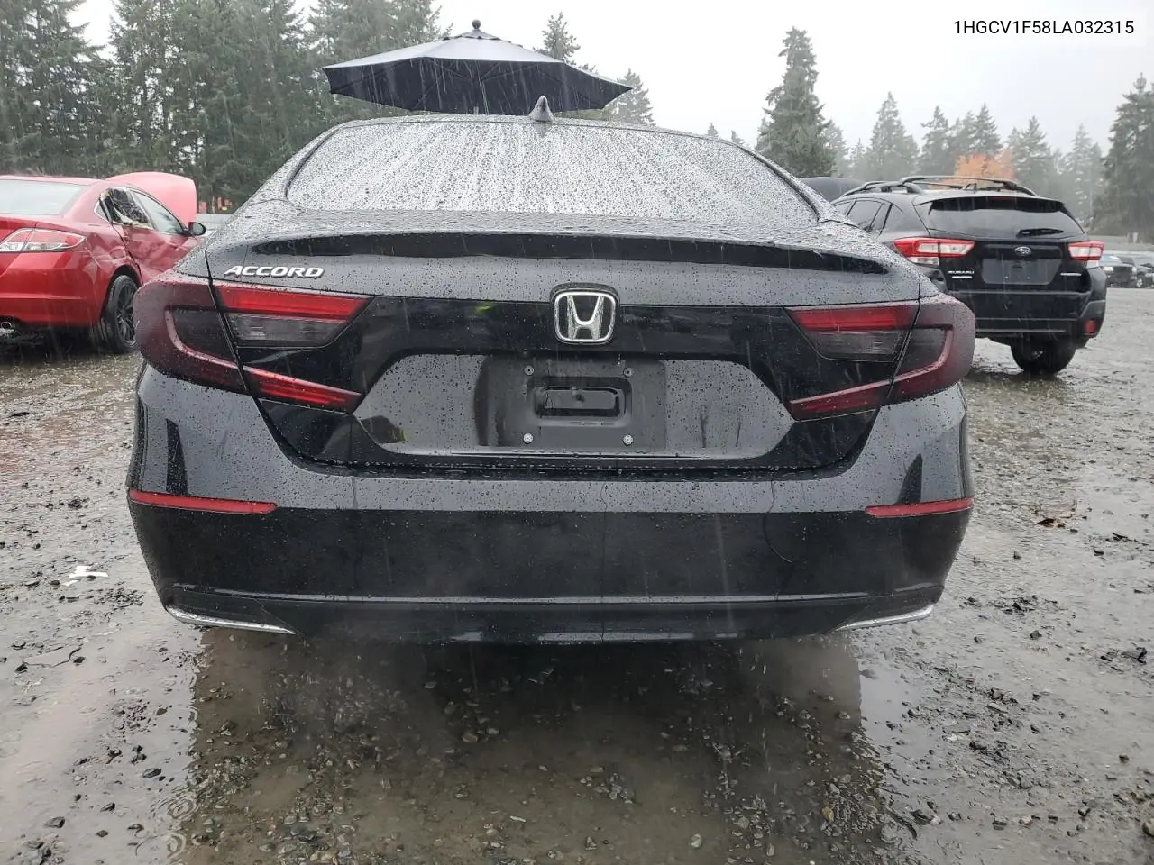 1HGCV1F58LA032315 2020 Honda Accord Exl