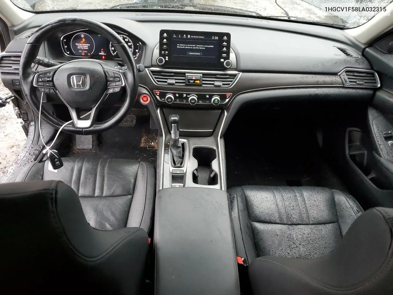 1HGCV1F58LA032315 2020 Honda Accord Exl