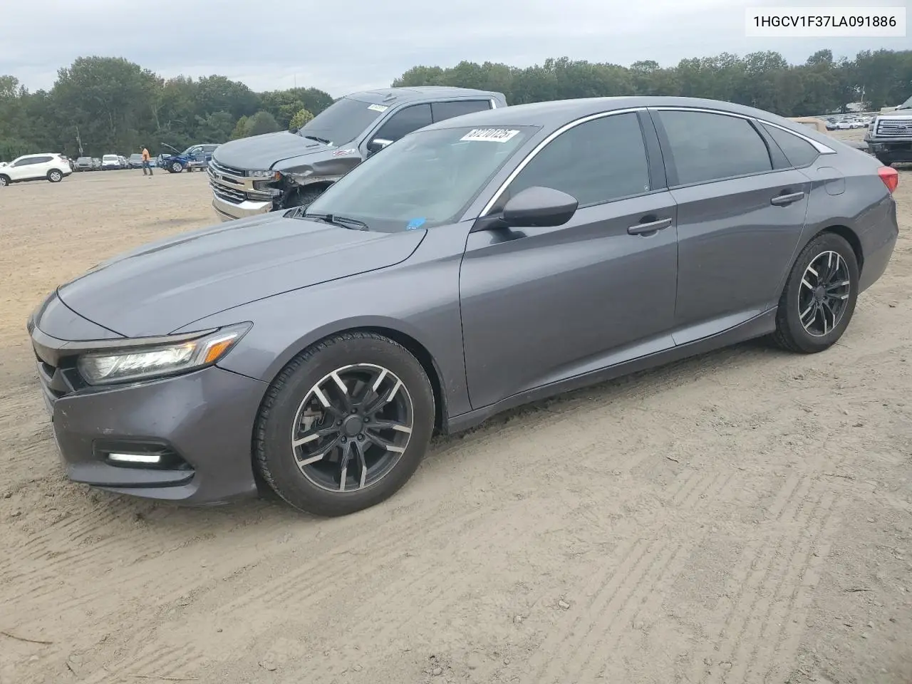 1HGCV1F37LA091886 2020 Honda Accord Sport