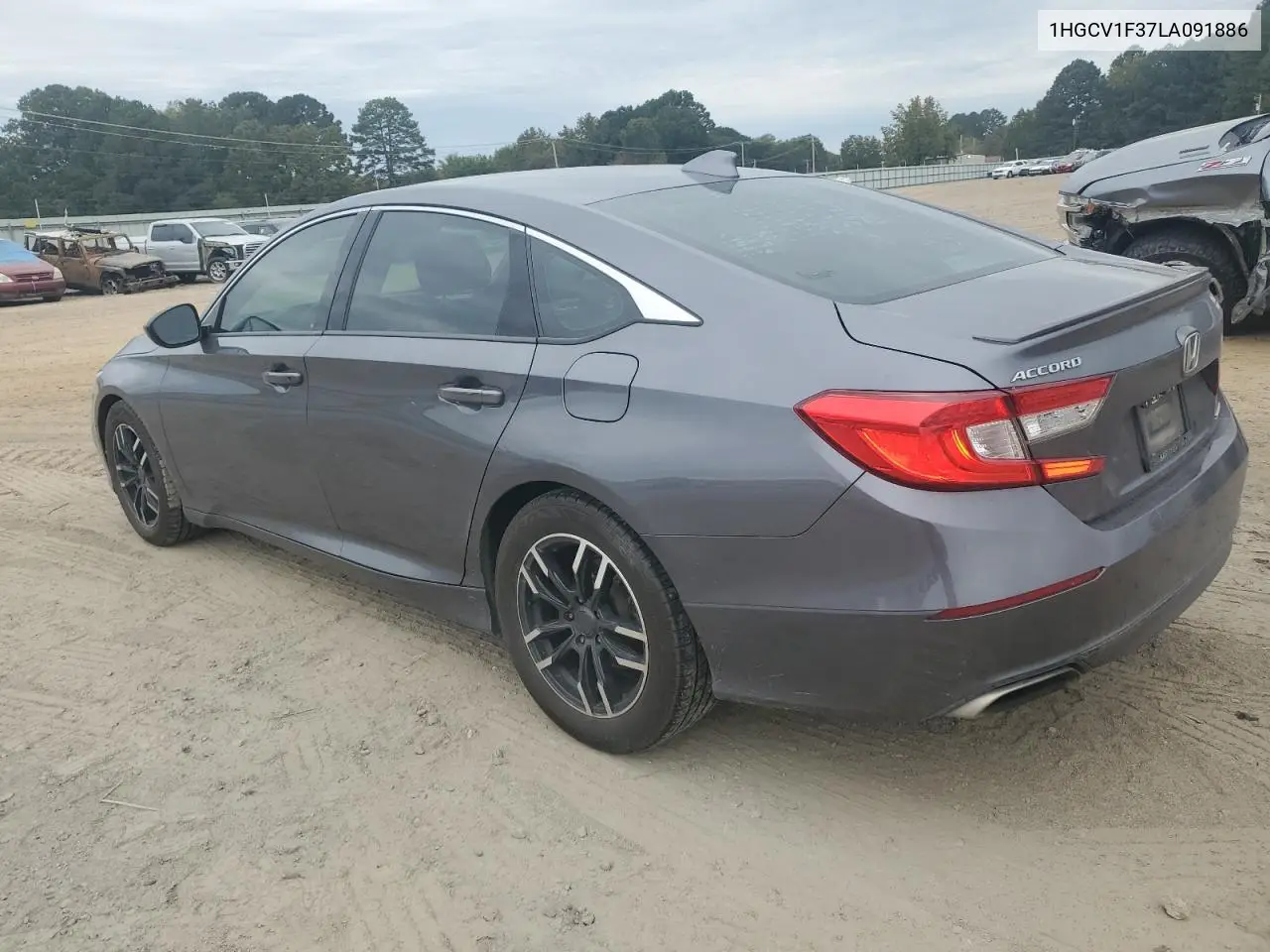 1HGCV1F37LA091886 2020 Honda Accord Sport