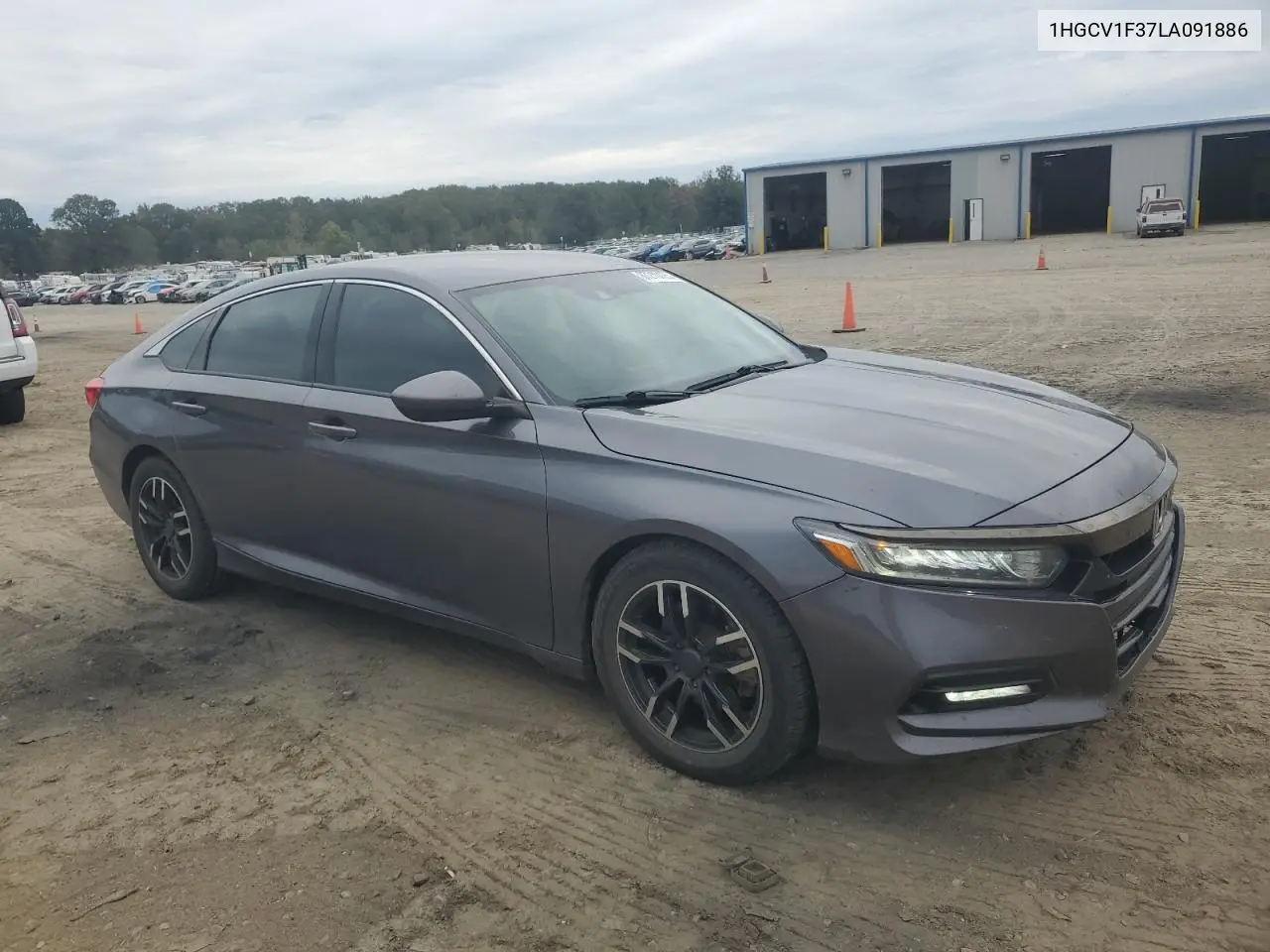 1HGCV1F37LA091886 2020 Honda Accord Sport