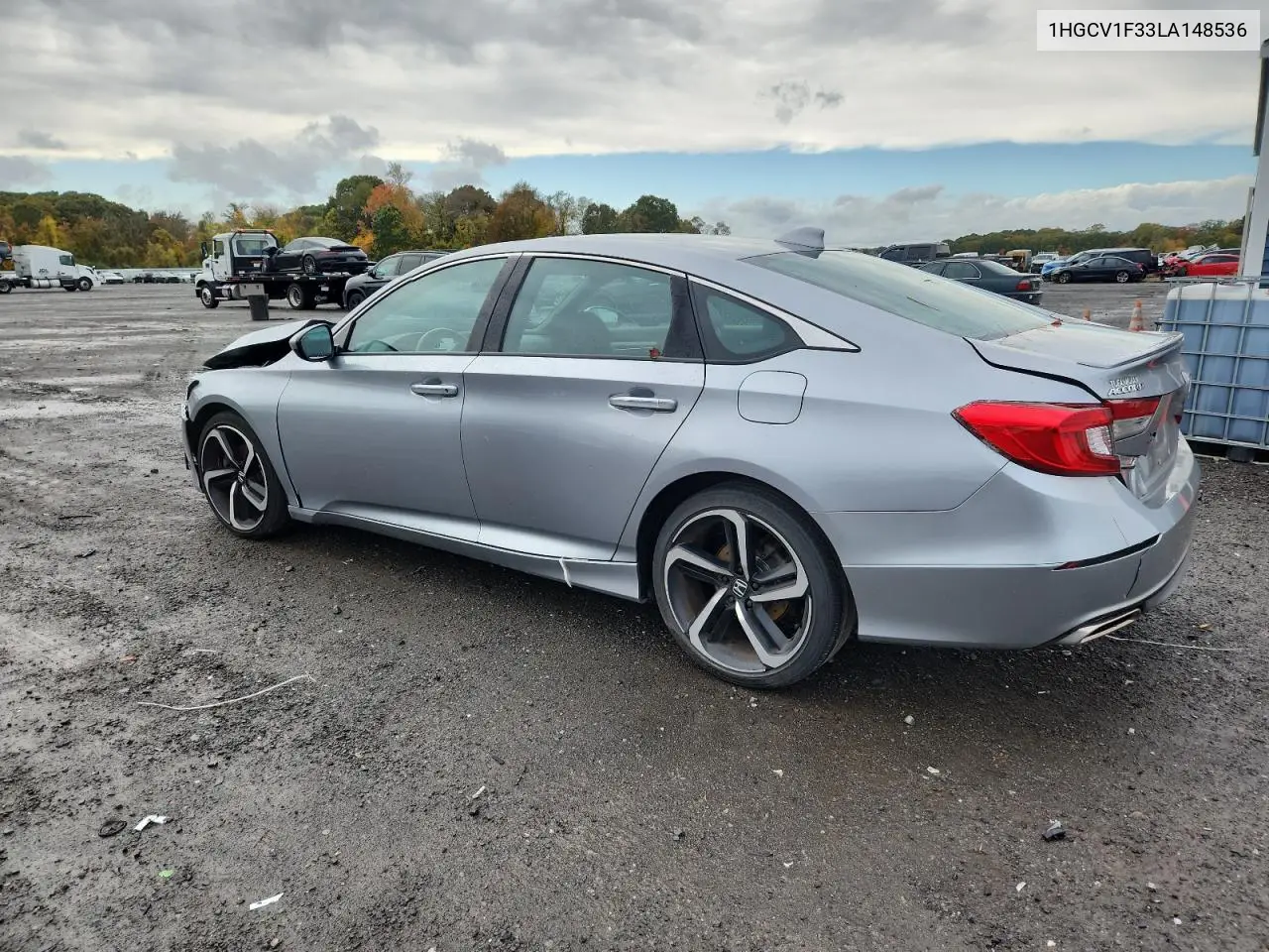 1HGCV1F33LA148536 2020 Honda Accord Sport