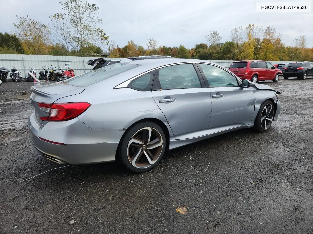 1HGCV1F33LA148536 2020 Honda Accord Sport