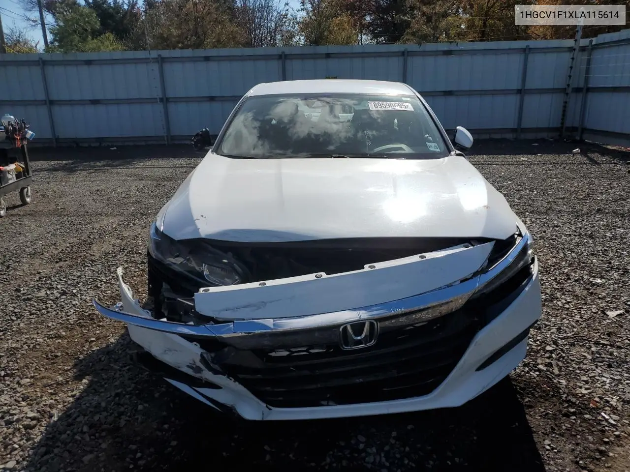 1HGCV1F1XLA115614 2020 Honda Accord Lx