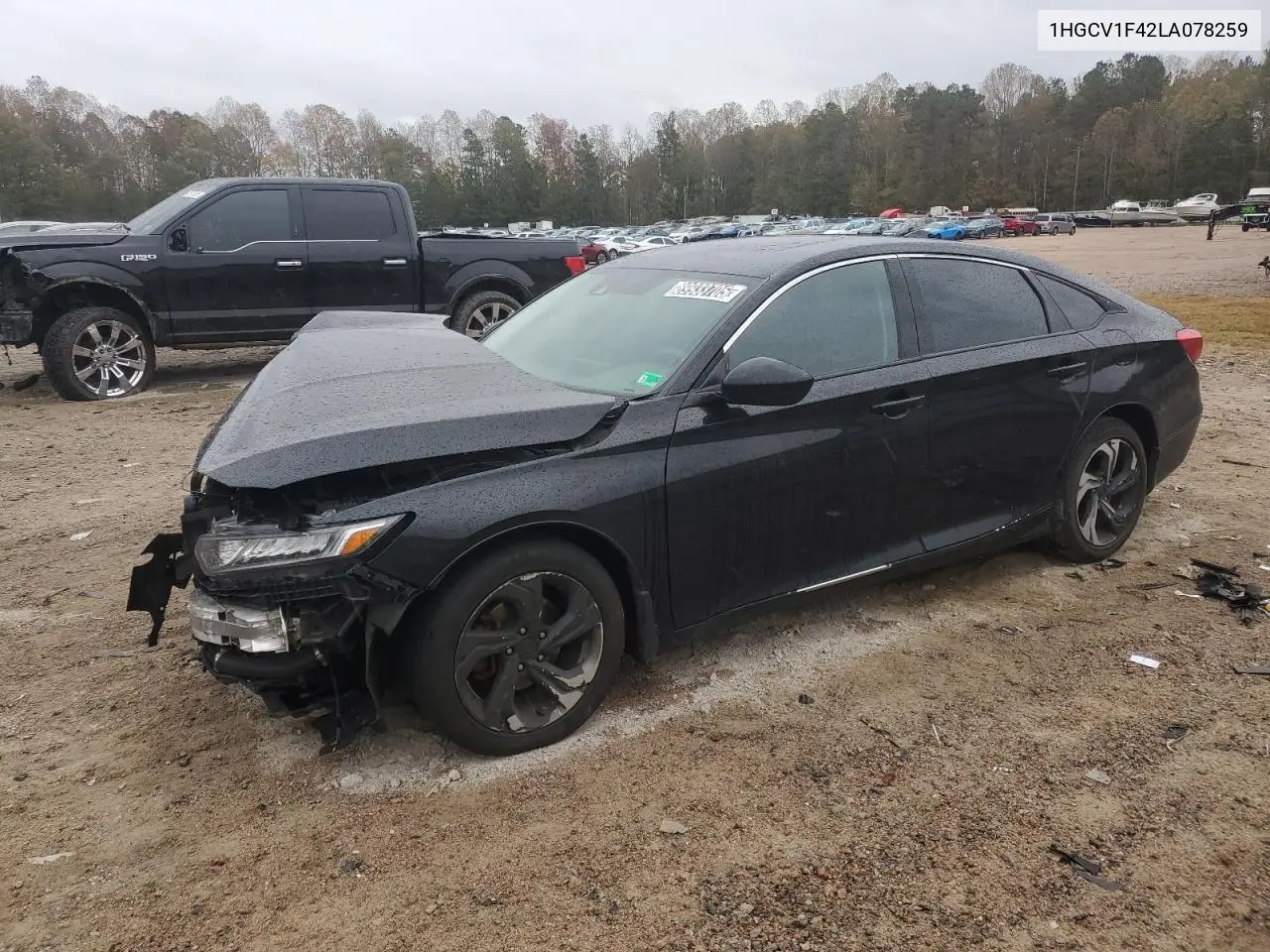 1HGCV1F42LA078259 2020 Honda Accord Ex
