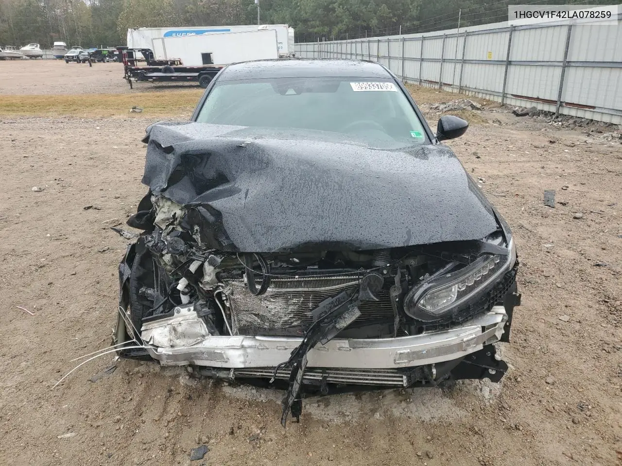 1HGCV1F42LA078259 2020 Honda Accord Ex