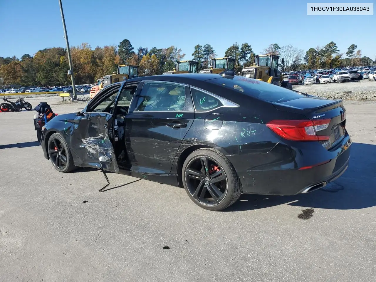 1HGCV1F30LA038043 2020 Honda Accord Sport