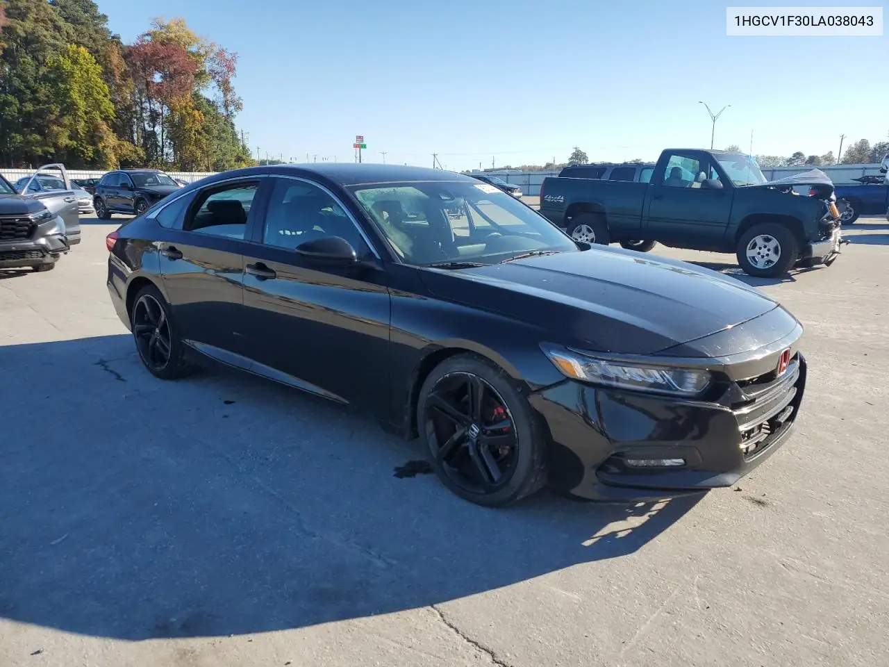 1HGCV1F30LA038043 2020 Honda Accord Sport