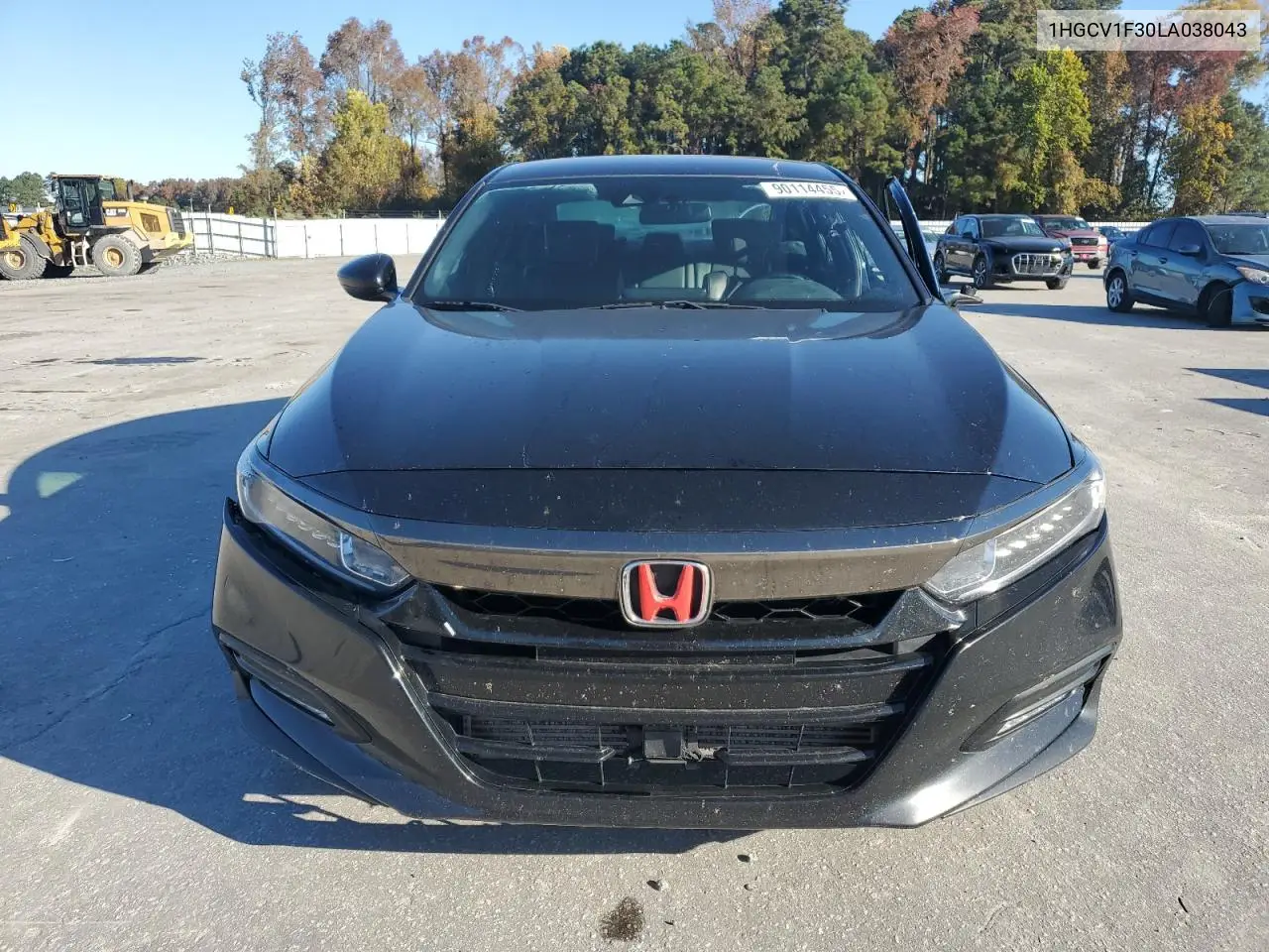 1HGCV1F30LA038043 2020 Honda Accord Sport