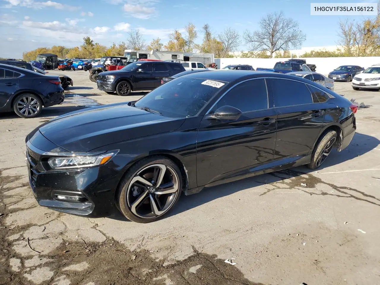 1HGCV1F35LA156122 2020 Honda Accord Sport