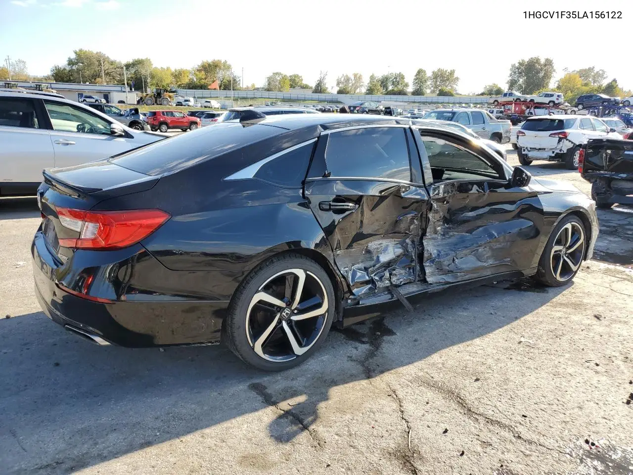 1HGCV1F35LA156122 2020 Honda Accord Sport