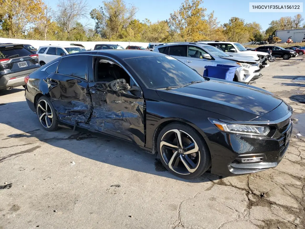 1HGCV1F35LA156122 2020 Honda Accord Sport