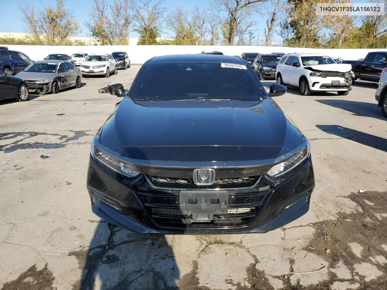 1HGCV1F35LA156122 2020 Honda Accord Sport