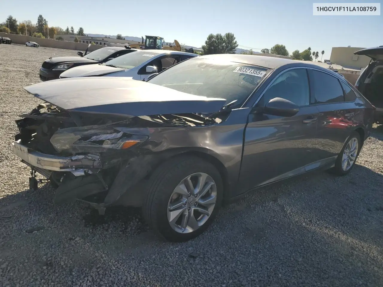 1HGCV1F11LA108759 2020 Honda Accord Lx