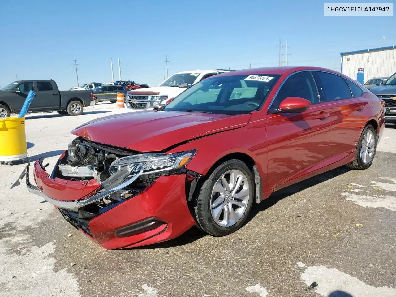 1HGCV1F10LA147942 2020 Honda Accord Lx