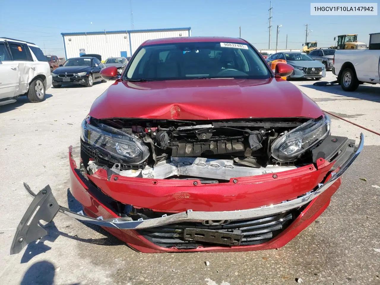 1HGCV1F10LA147942 2020 Honda Accord Lx