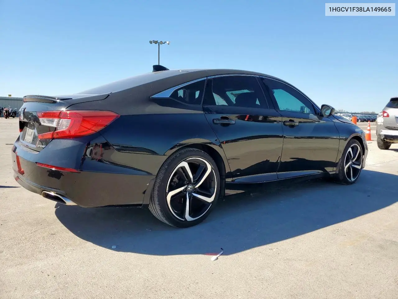 1HGCV1F38LA149665 2020 Honda Accord Sport