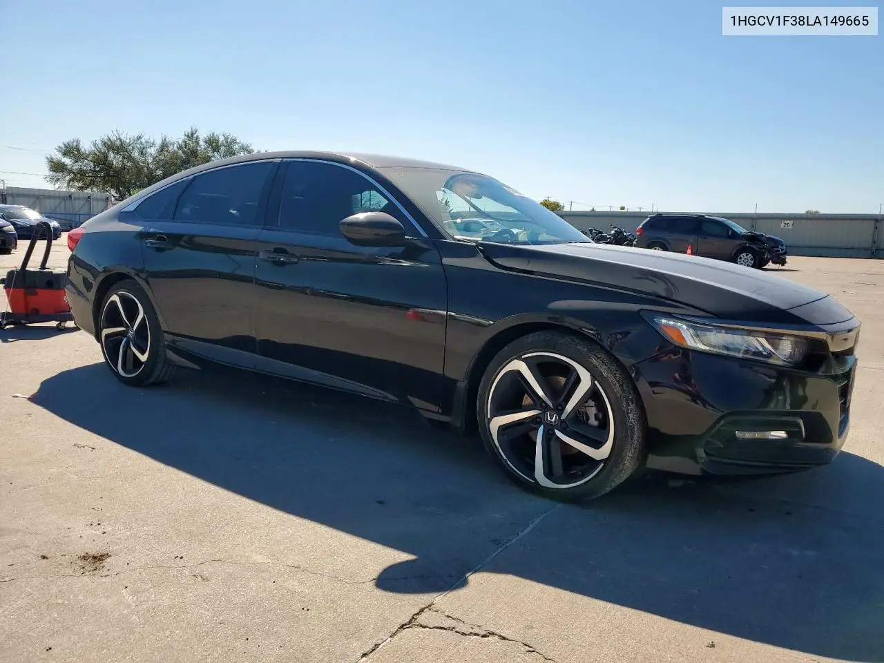 1HGCV1F38LA149665 2020 Honda Accord Sport