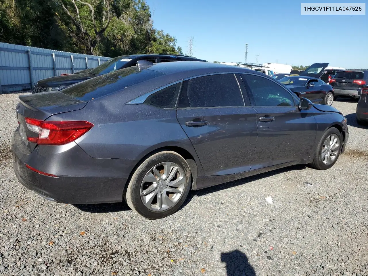 1HGCV1F11LA047526 2020 Honda Accord Lx