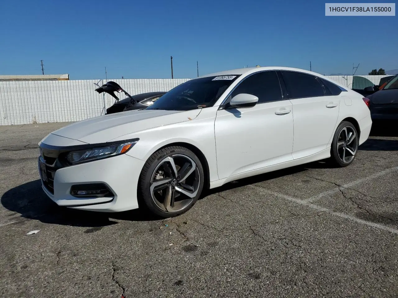 1HGCV1F38LA155000 2020 Honda Accord Sport