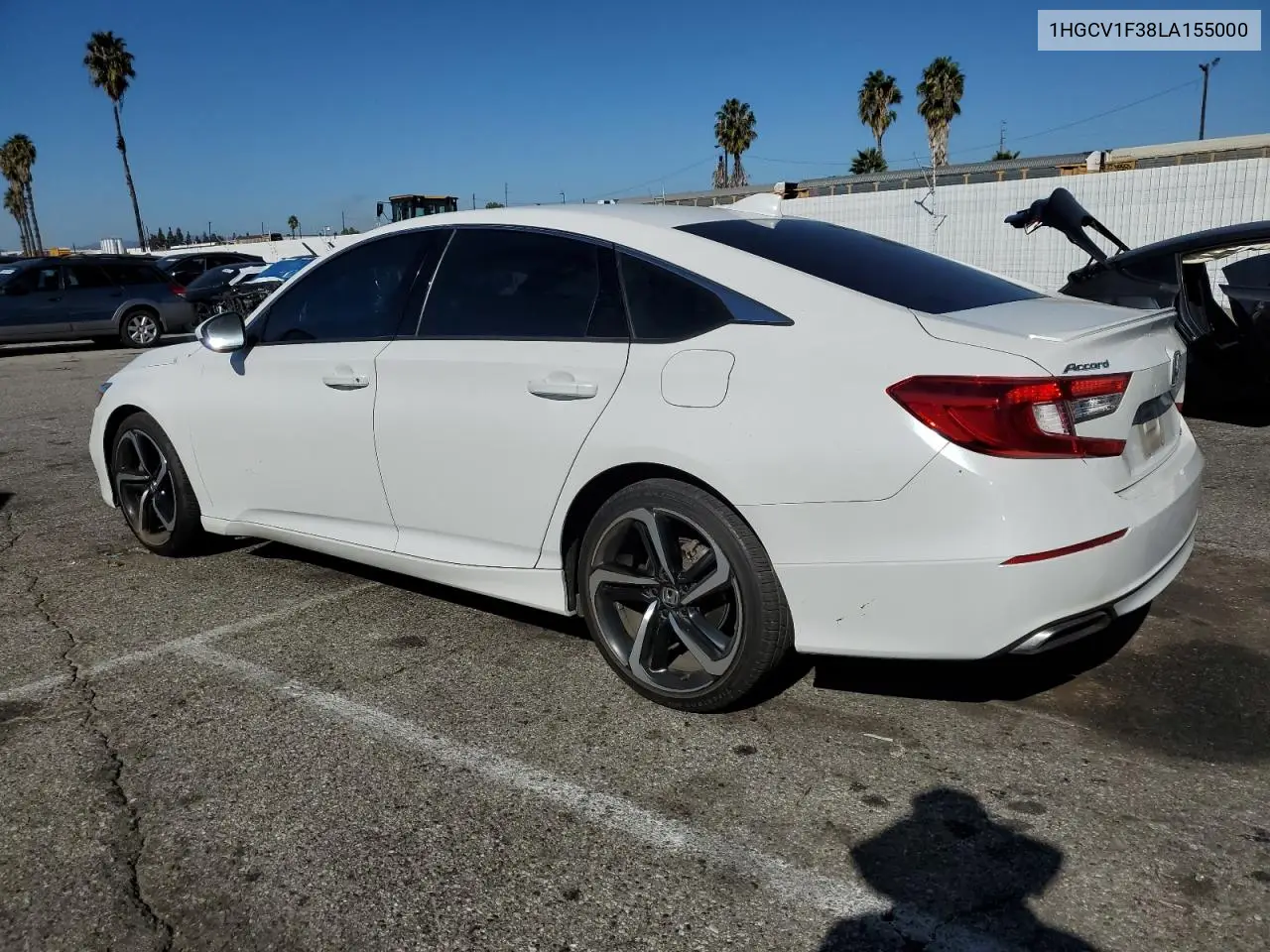 1HGCV1F38LA155000 2020 Honda Accord Sport