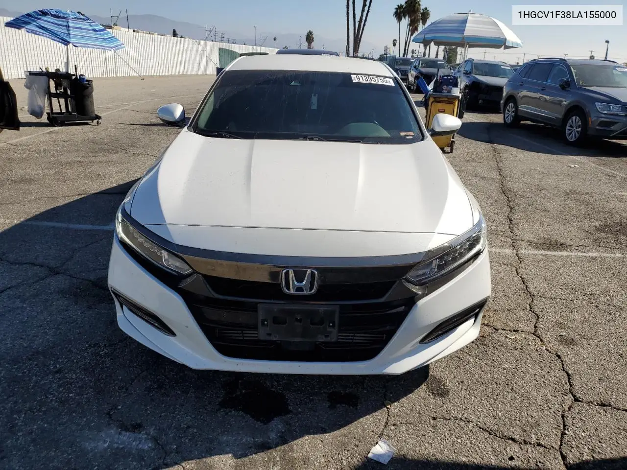 1HGCV1F38LA155000 2020 Honda Accord Sport
