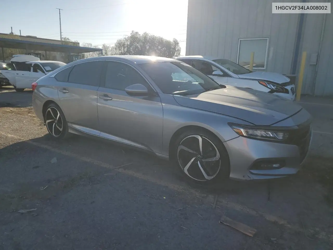 1HGCV2F34LA008002 2020 Honda Accord Sport