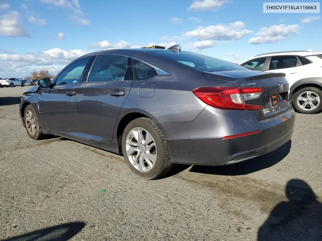 1HGCV1F16LA116663 2020 Honda Accord Lx