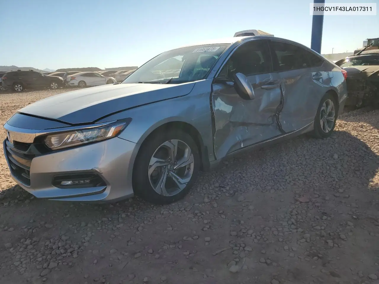 1HGCV1F43LA017311 2020 Honda Accord Ex