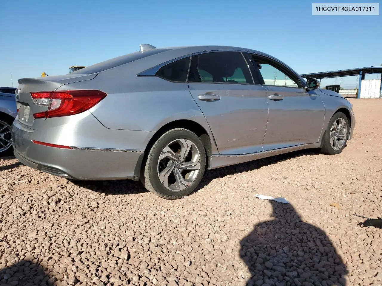 1HGCV1F43LA017311 2020 Honda Accord Ex