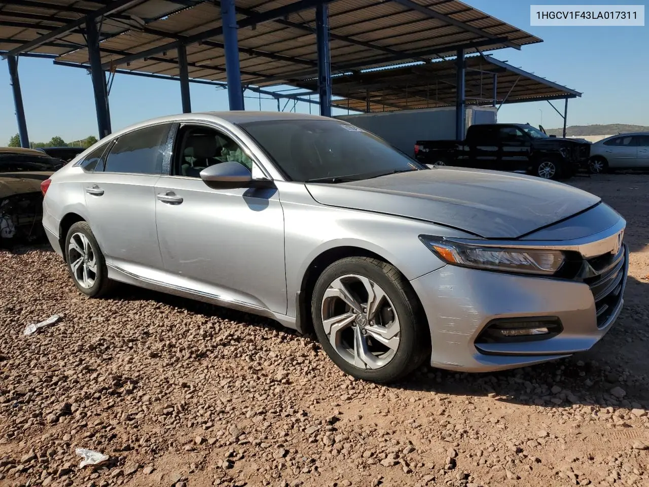 1HGCV1F43LA017311 2020 Honda Accord Ex