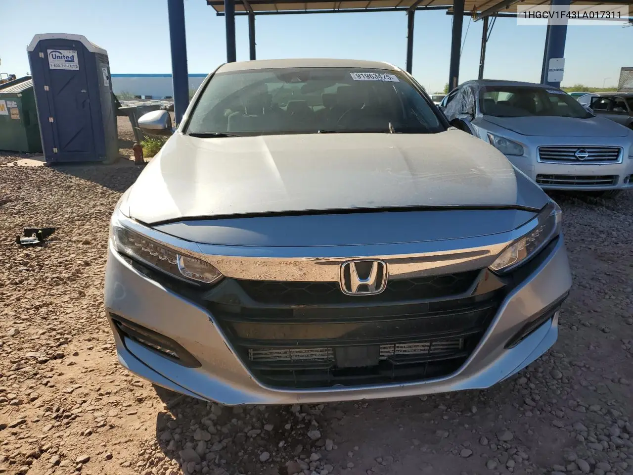 1HGCV1F43LA017311 2020 Honda Accord Ex