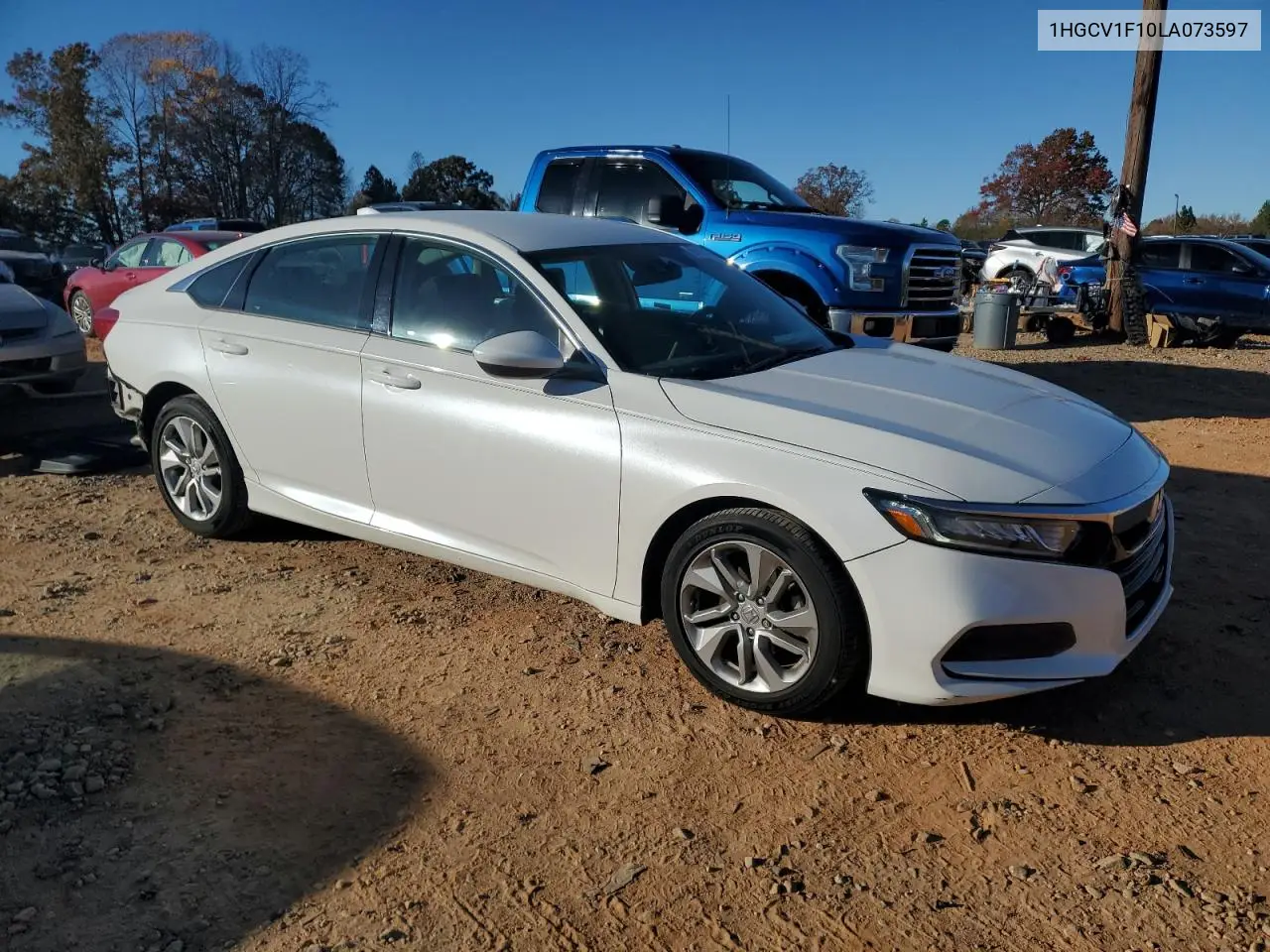 1HGCV1F10LA073597 2020 Honda Accord Lx