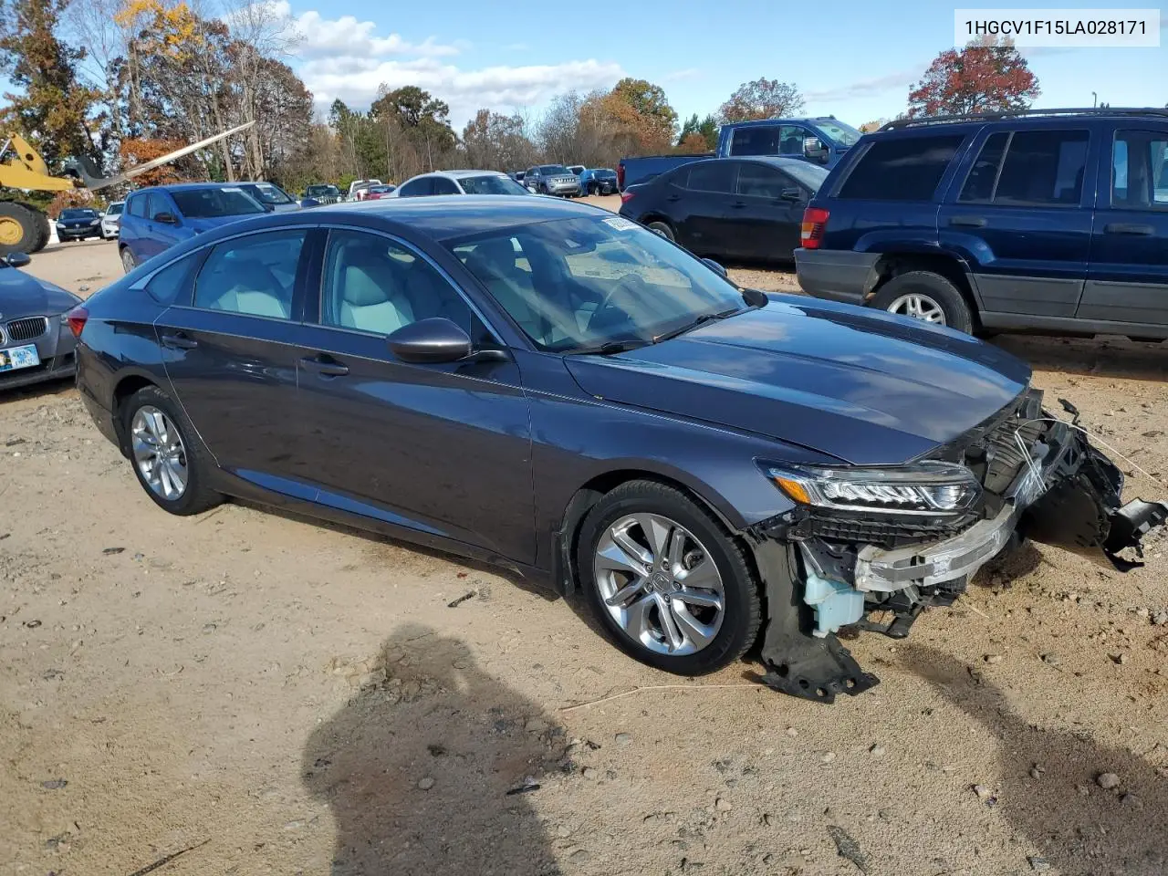 1HGCV1F15LA028171 2020 Honda Accord Lx