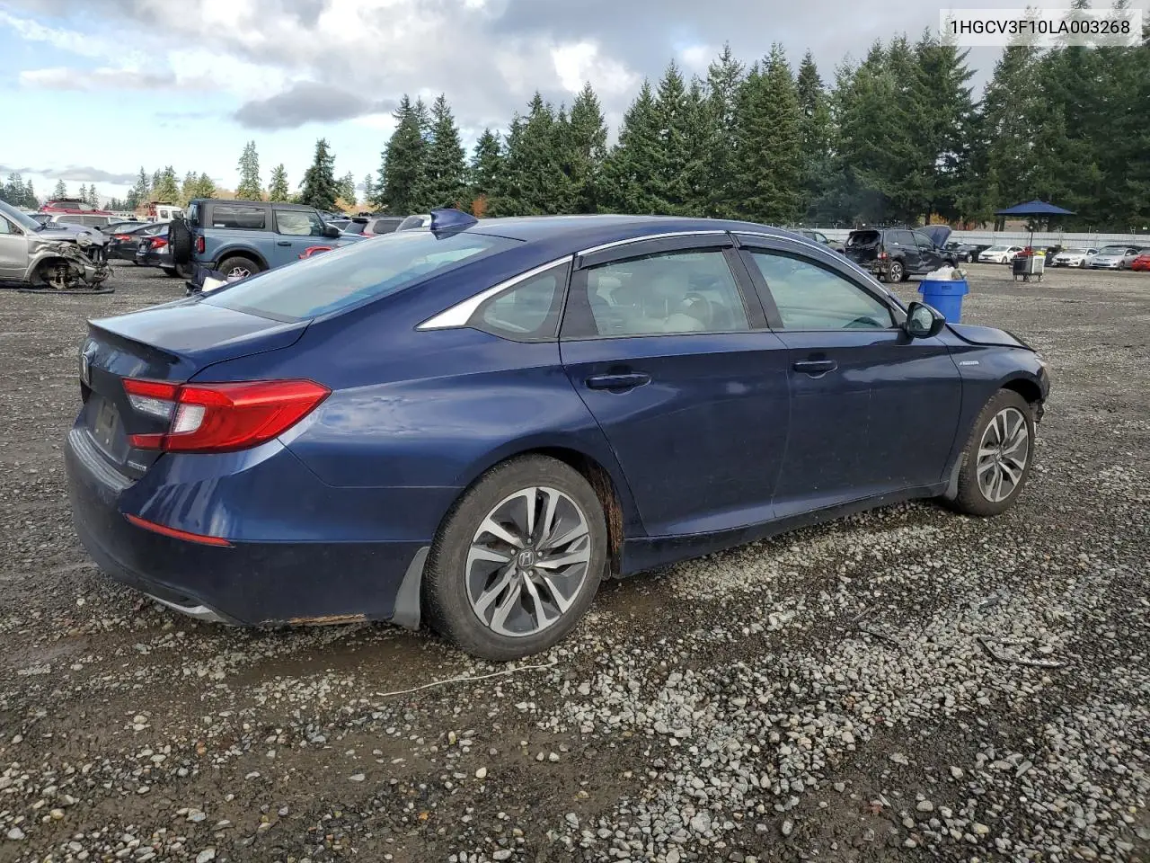 1HGCV3F10LA003268 2020 Honda Accord Hybrid