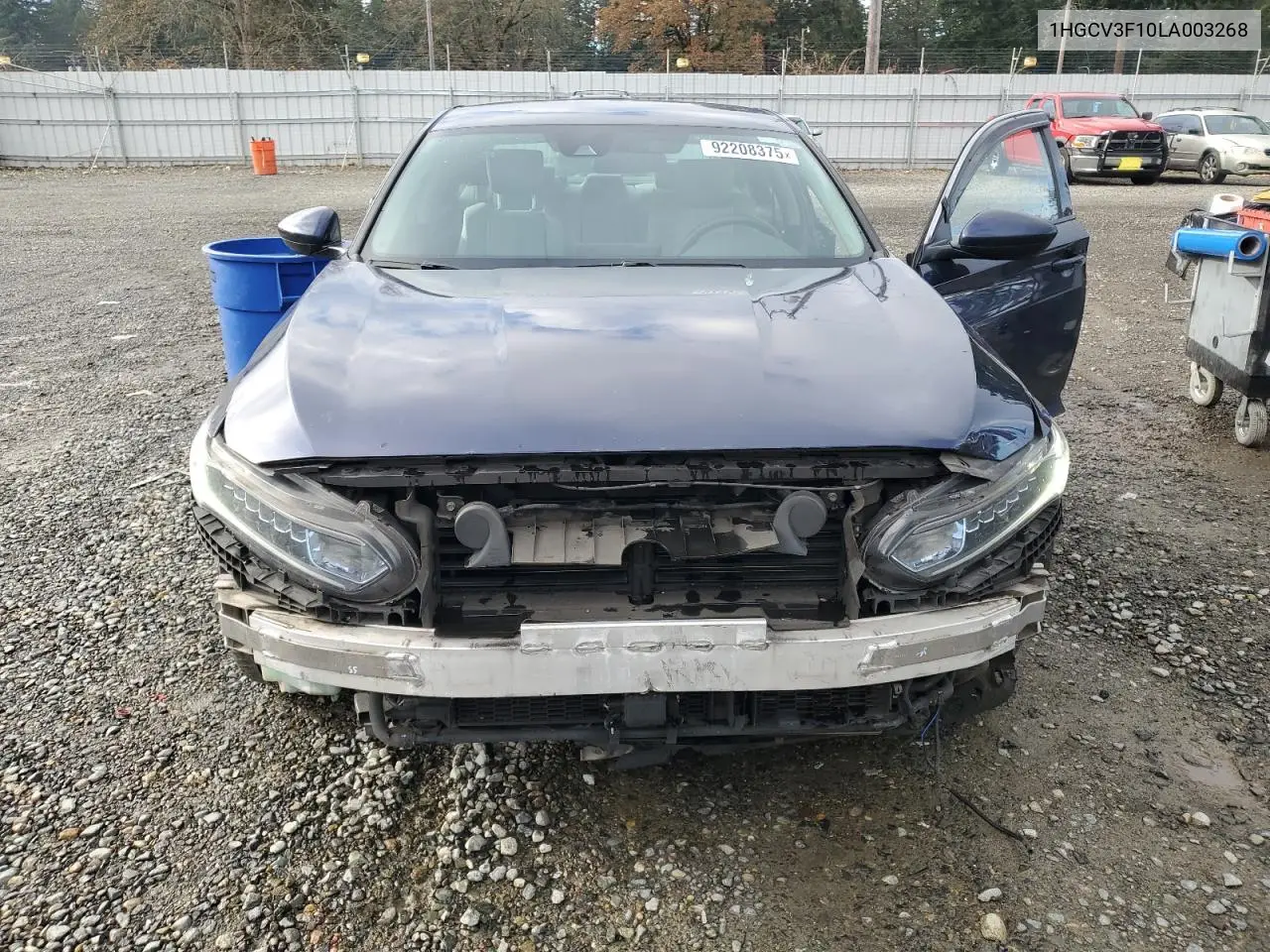 1HGCV3F10LA003268 2020 Honda Accord Hybrid