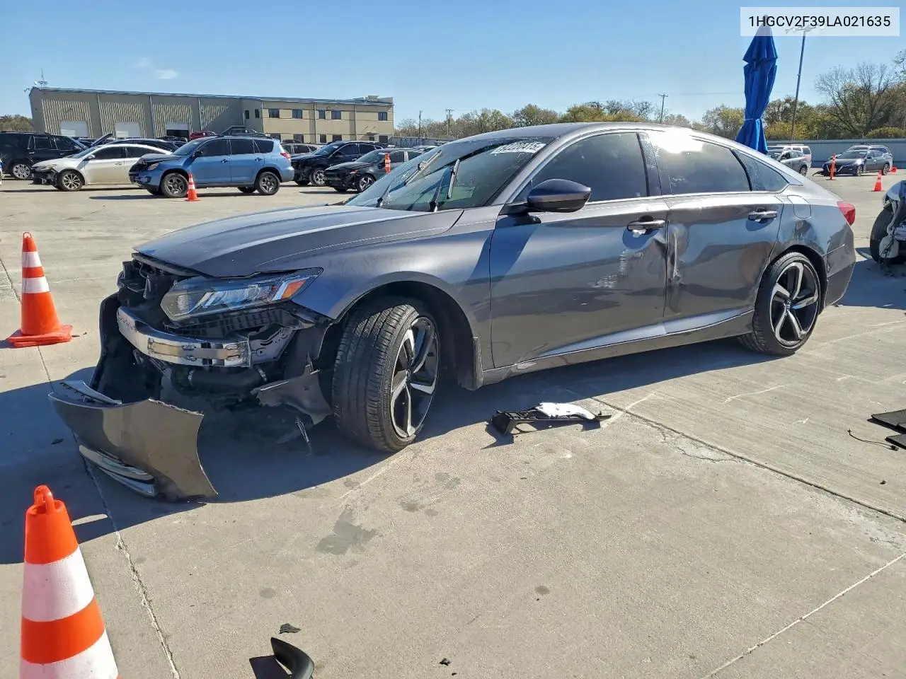 1HGCV2F39LA021635 2020 Honda Accord Sport