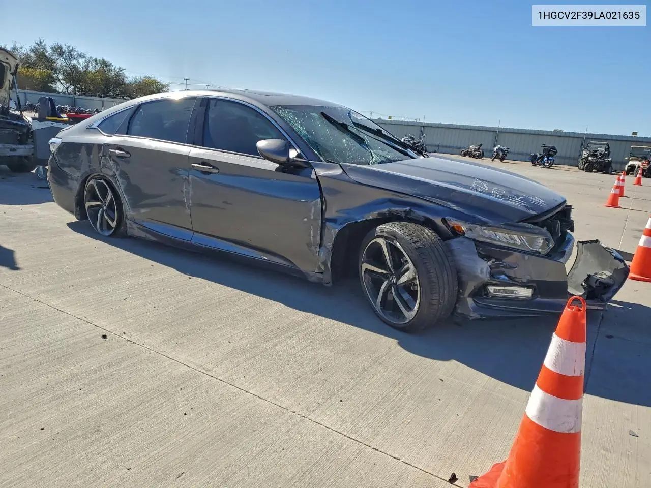 1HGCV2F39LA021635 2020 Honda Accord Sport