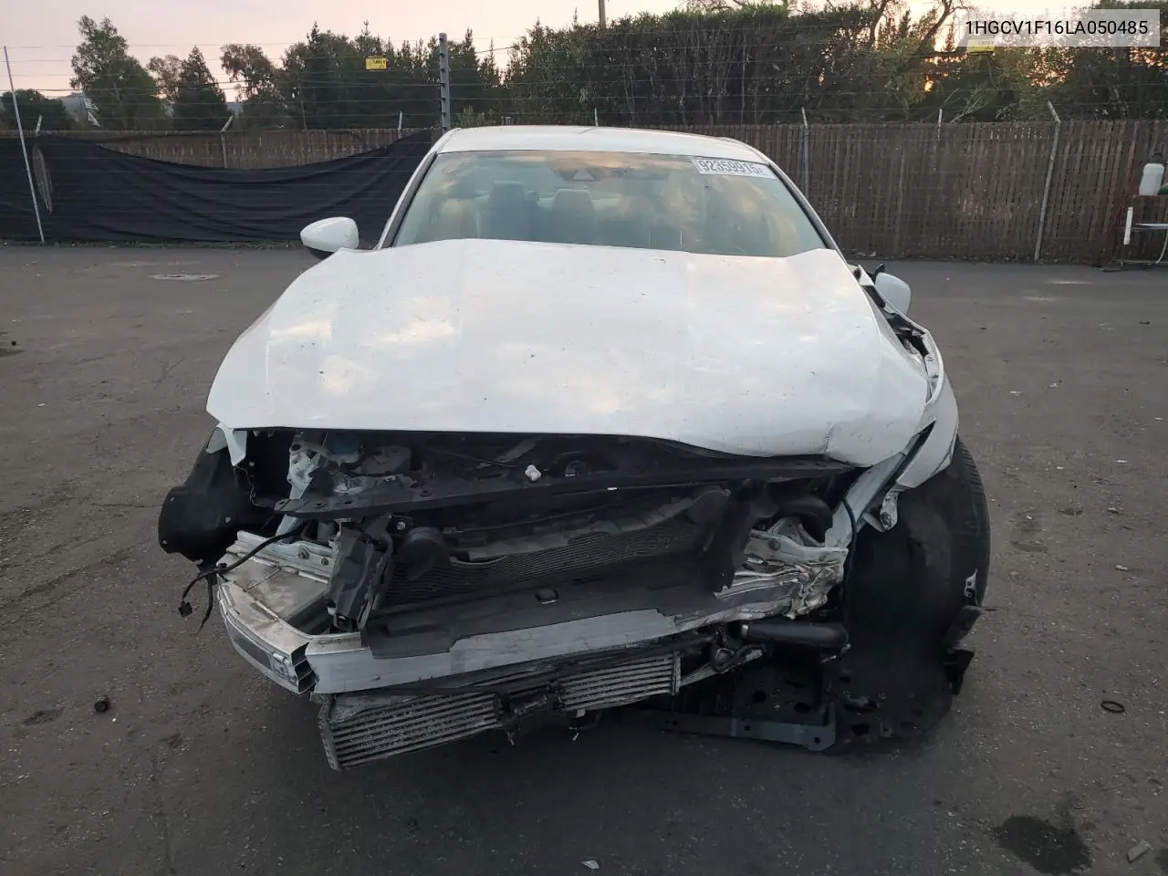 1HGCV1F16LA050485 2020 Honda Accord Lx