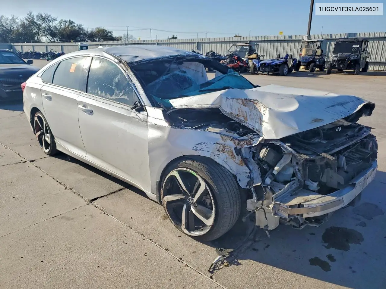 1HGCV1F39LA025601 2020 Honda Accord Sport