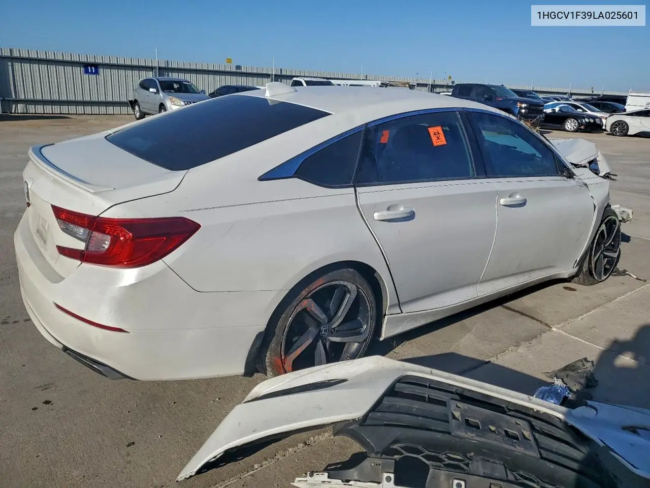 1HGCV1F39LA025601 2020 Honda Accord Sport