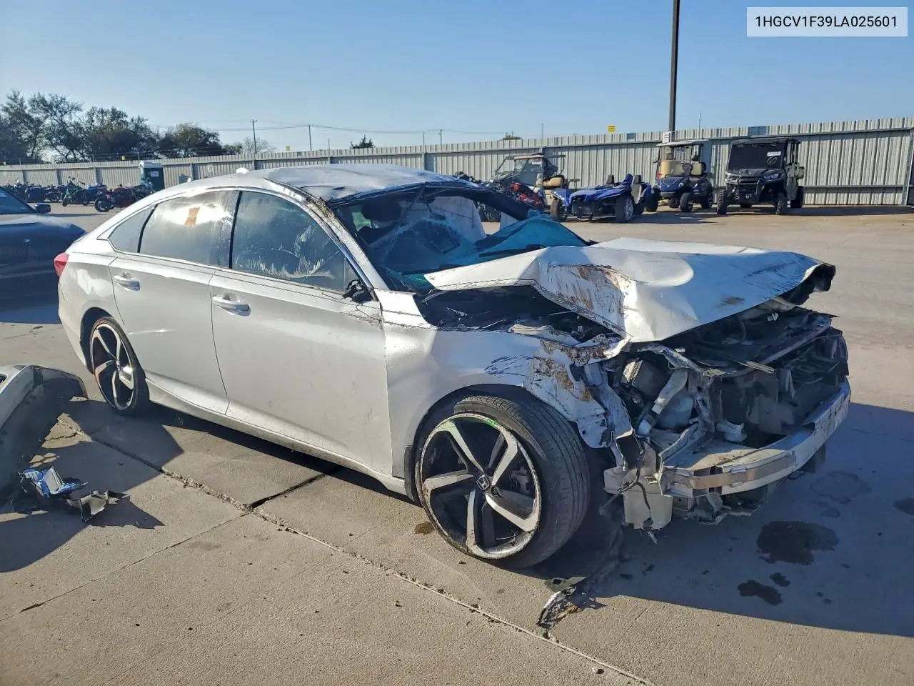 1HGCV1F39LA025601 2020 Honda Accord Sport