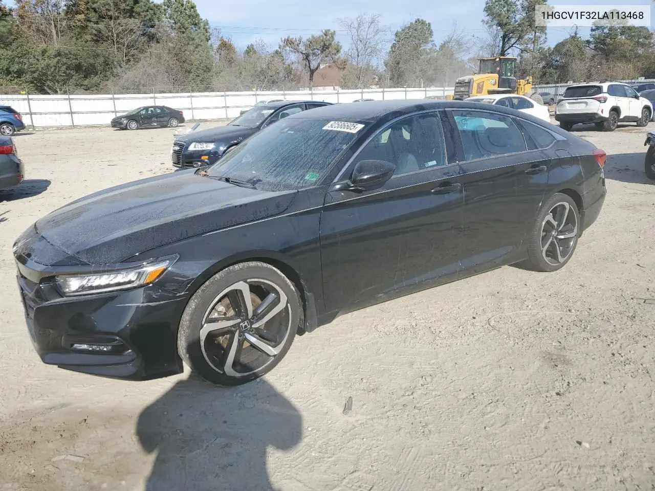 1HGCV1F32LA113468 2020 Honda Accord Sport